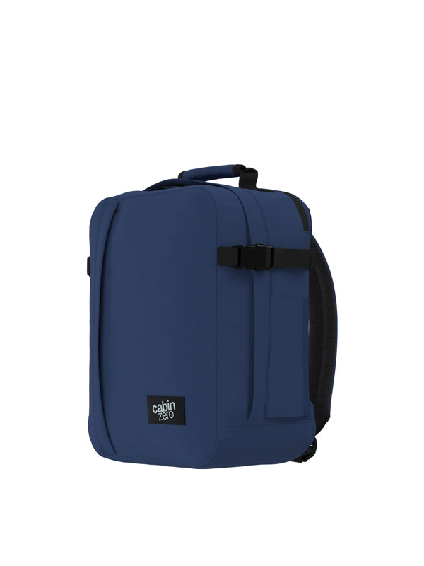Cabinzero Classic Tech Backpack 28L in Midnight Blue Color 6