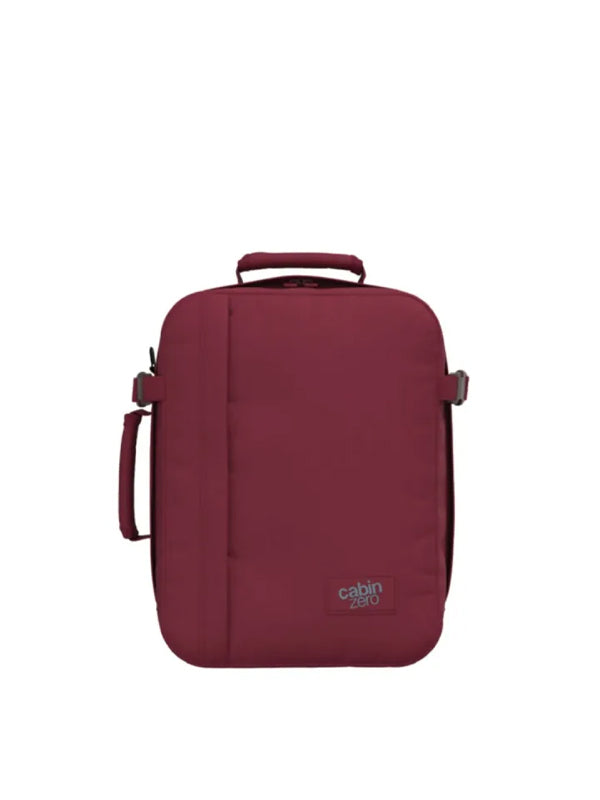 Cabinzero Classic Tech Backpack 28L in Napa Wine Color