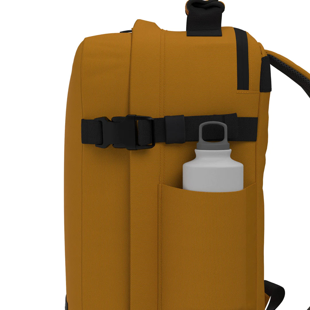 Cabinzero Classic Tech Backpack 28L in Orange Chill Color 10
