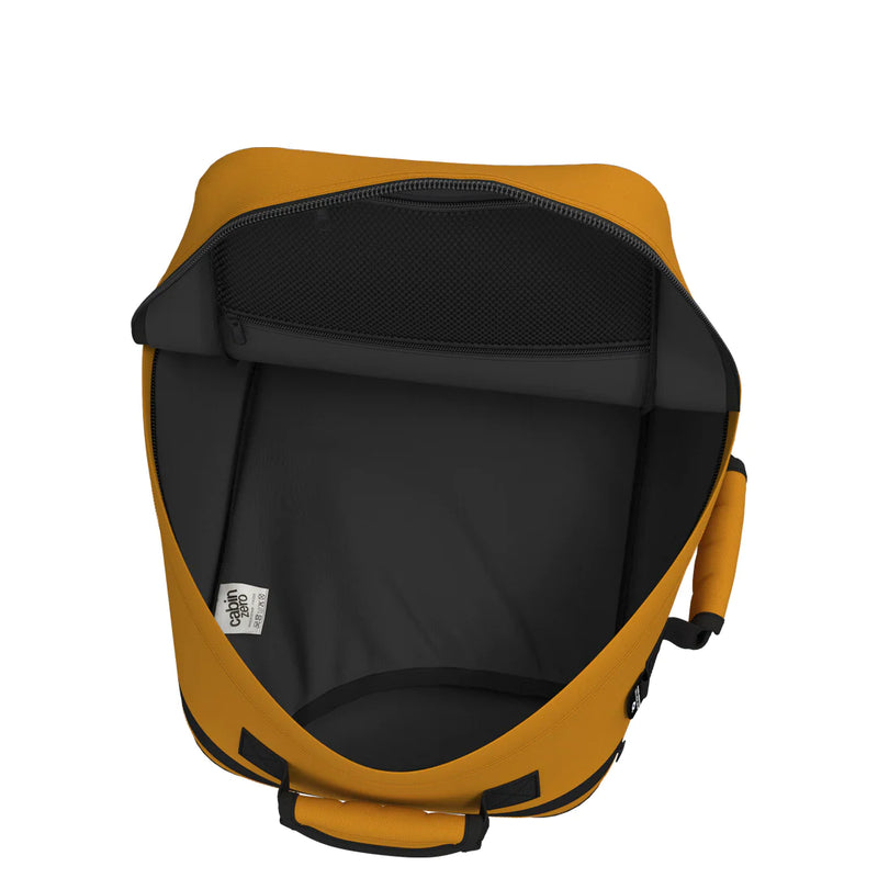 Cabinzero Classic Tech Backpack 28L in Orange Chill Color 11