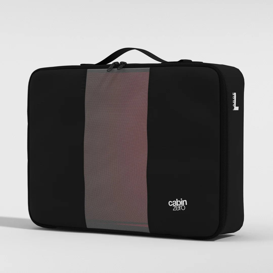 Cabinzero Lux Packing Cube Large in Absolute Black Color 7