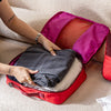 Cabinzero Lux Packing Cube Large in Cranberry Color 9