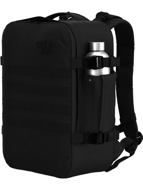 Cabinzero Military Backpack 28L in Absolute Black Color 12