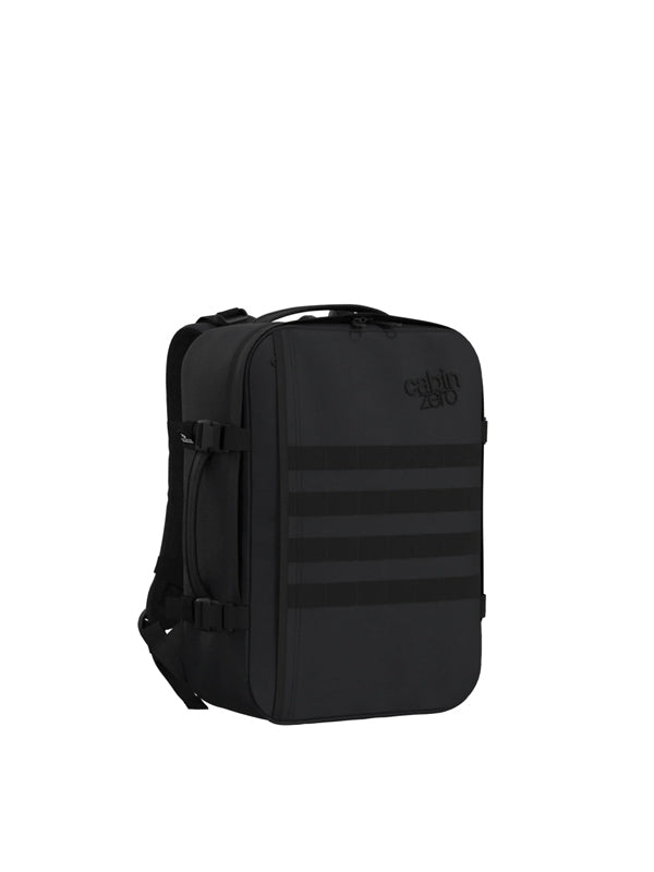 Cabinzero Military Backpack 28L in Absolute Black Color 2