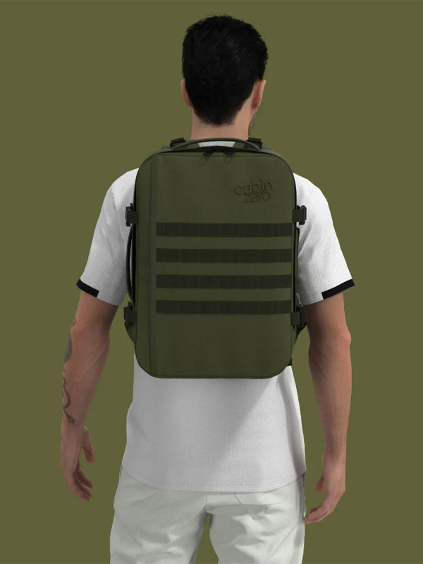 Cabinzero Military Backpack 28L in Green Color 16