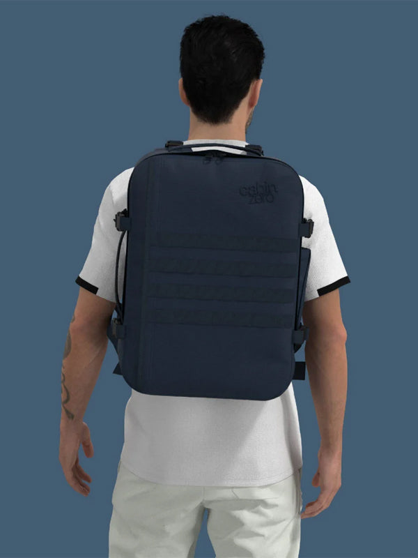 Cabinzero Military Backpack 36L in Navy Color 10