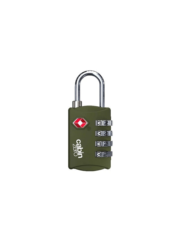 Cabinzero TSA Travel Lock in Georgian Khaki Color