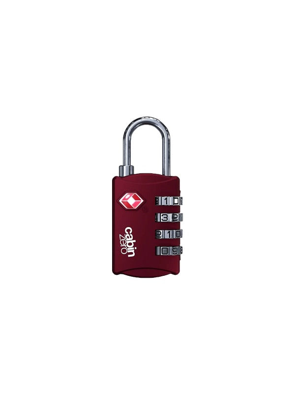 Cabinzero TSA Travel Lock in Sangria Red Color
