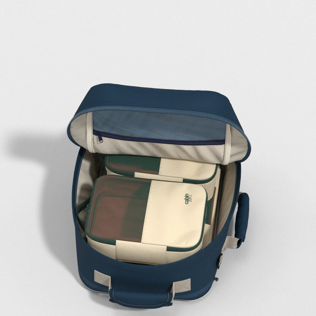 Cabinzero Classic Tech Backpack 28L in Blue Grotto Color