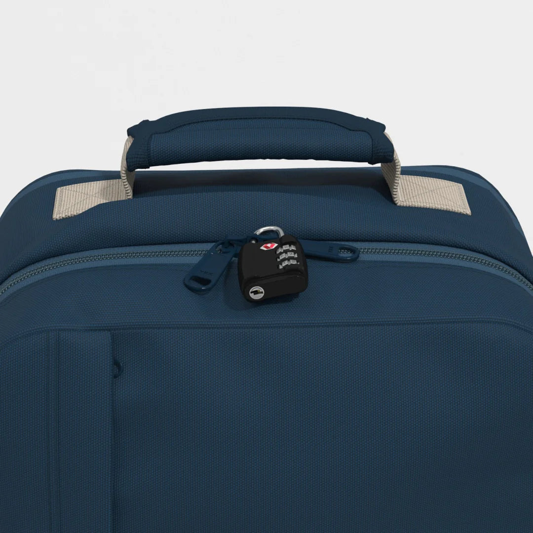 Cabinzero Classic Tech Backpack 28L in Blue Grotto Color