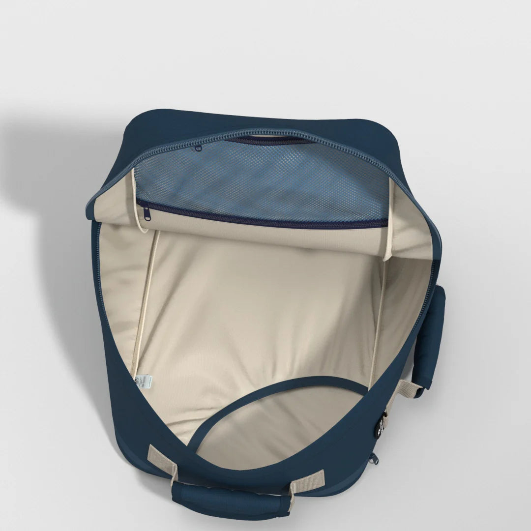 Cabinzero Classic Tech Backpack 28L in Blue Grotto Color