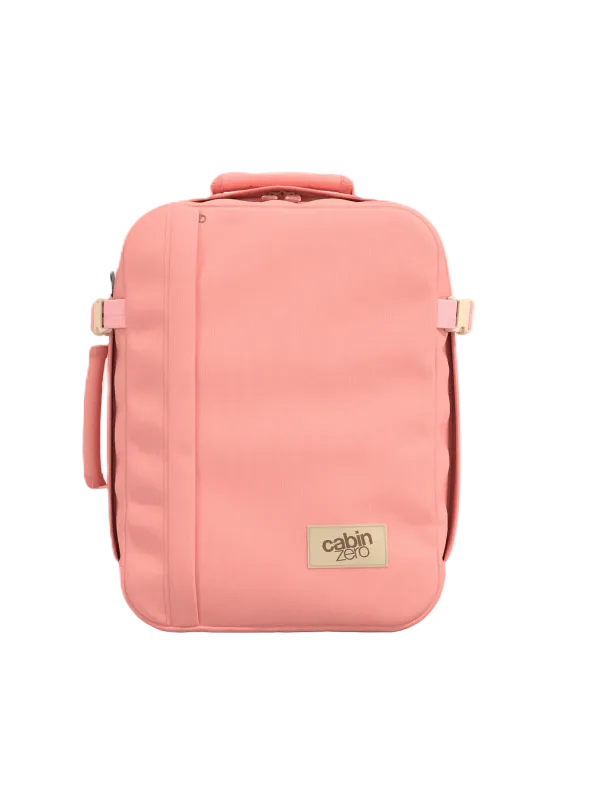 Cabinzero Classic Tech Backpack 28L in Pinku Color