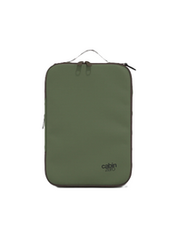 Cabinzero Lux Compression Packing Cube Medium in Georgian Khaki Color