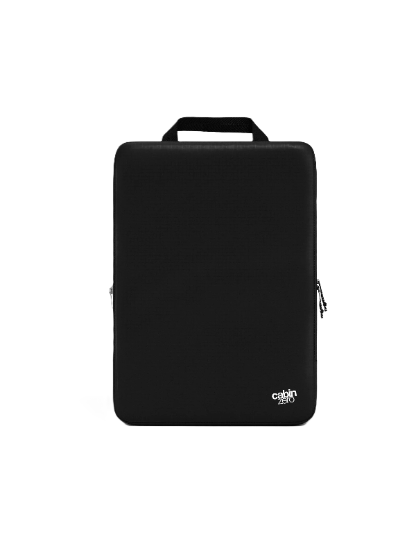 Cabinzero Ultra Light Compression Packing Cube Large in Absolute Black Color