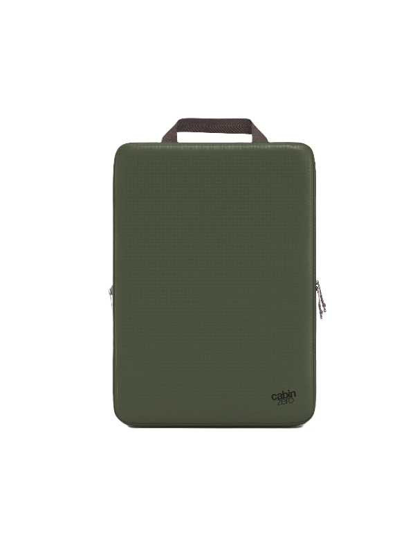 Cabinzero Ultra Light Compression Packing Cube Large in Georgian Khaki Color