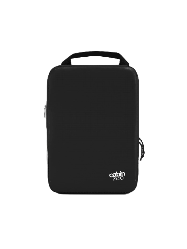 Cabinzero Ultra Light Compression Packing Cube Medium in Absolute Black Color