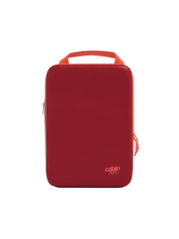 Cabinzero Ultra Light Compression Packing Cube Medium in Fiesta Red Color