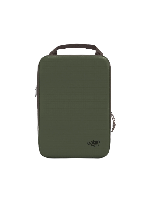 Cabinzero Ultra Light Compression Packing Cube Medium in Georgian Khaki Color