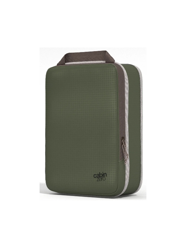 Cabinzero Ultra Light Compression Packing Cube Medium in Georgian Khaki Color