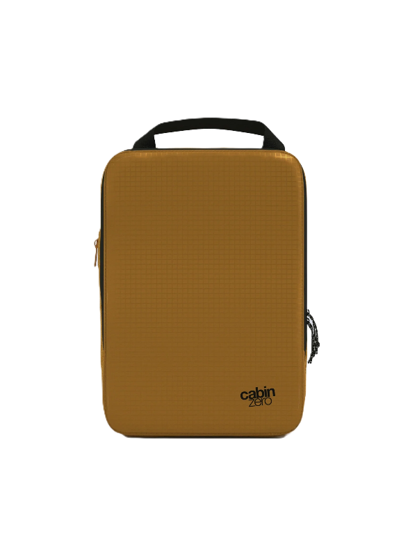 Cabinzero Ultra Light Compression Packing Cube Medium in Orange Chill Color