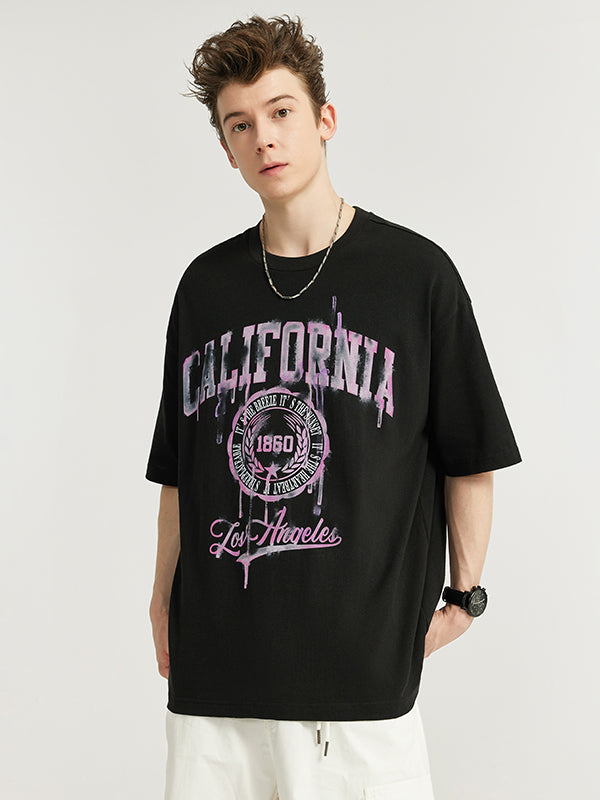 California 1860 T-Shirt in Black Color 6