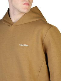 Calvin Klein Hoodie in Brown Color 3a