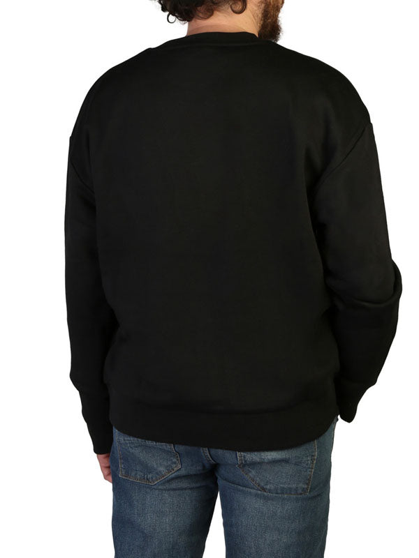 Calvin Klein Logo Sweater in Black Color 2