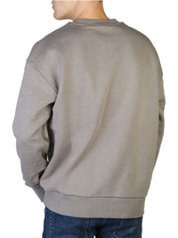 Calvin Klein Logo Sweater in Grey Color 2