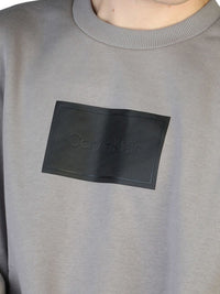 Calvin Klein Logo Sweater in Grey Color 3