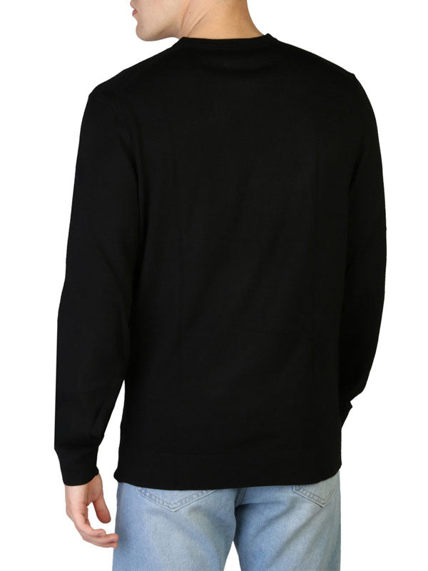 Calvin Klein Wool Long Sleeve Top in Black Color 2