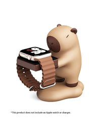 Capybara Apple Watch Charger Stand Desk Organizer