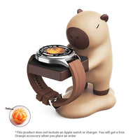Capybara Apple Watch Charger Stand Desk Organizer 4