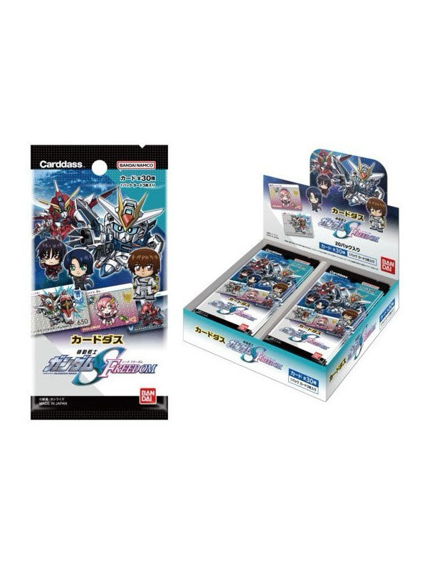 Carddass Mobile Suit Gundam Seed Freedom Cards (Box of 20 Boosters Packs)
