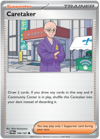 [Collector Troves] Pokemon Scarlet & Violet Twilight Masquerade Trainer Caretaker Card
