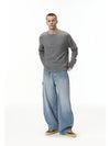 Cargo Wide Leg Vintage Washed Jeans 3