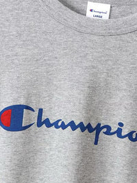 Champion Script T-Shirt in Grey Color 3