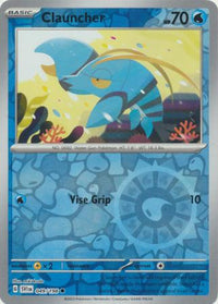 Pokemon Scarlet & Violet Clauncher Card reverse