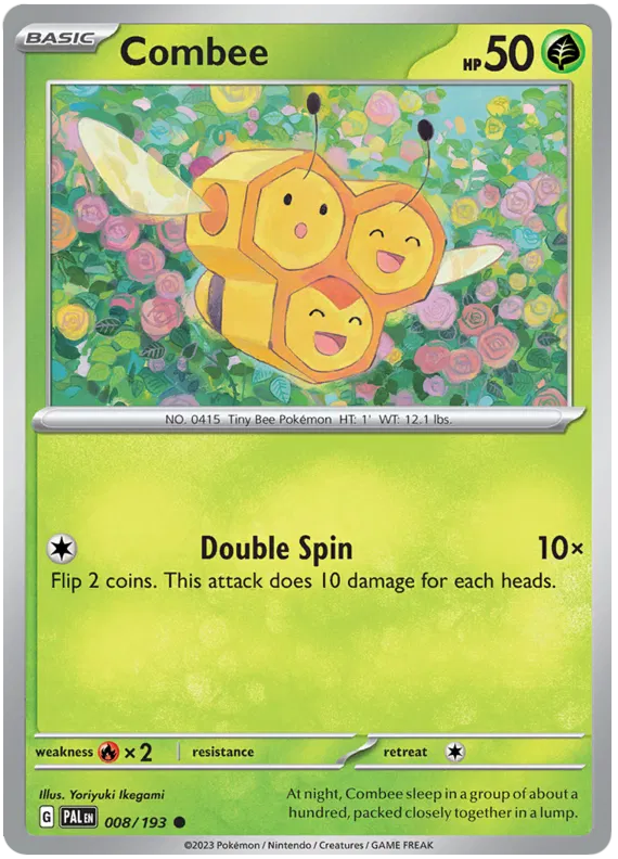 [Collector Troves] Pokemon Scarlet & Violet Paldea Evolved Combee Card