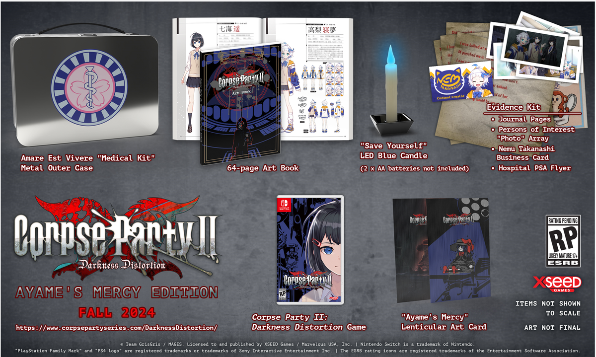 Corpse Party 2: Darkness Distortion Limited Edition