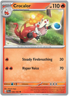 [Collector Troves] Pokemon Scarlet & Violet Paldea Evolved Crocalor Card