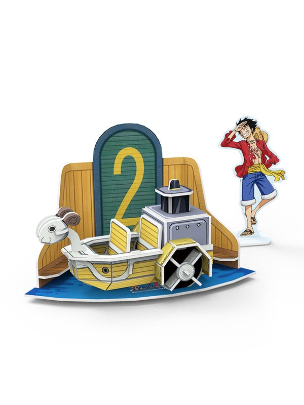CubicFun 3D Puzzle One Piece Luffy Mini Meery II 2