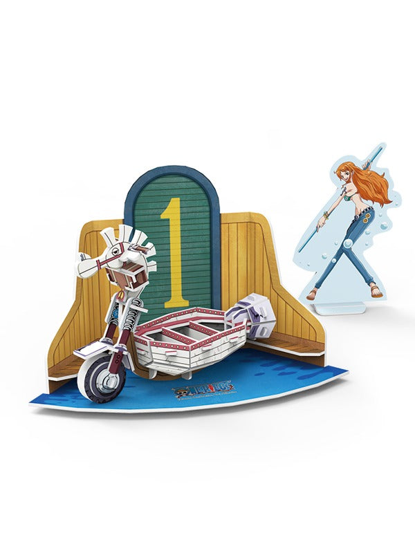 CubicFun 3D Puzzle One Piece Shiro Mokuba I 2