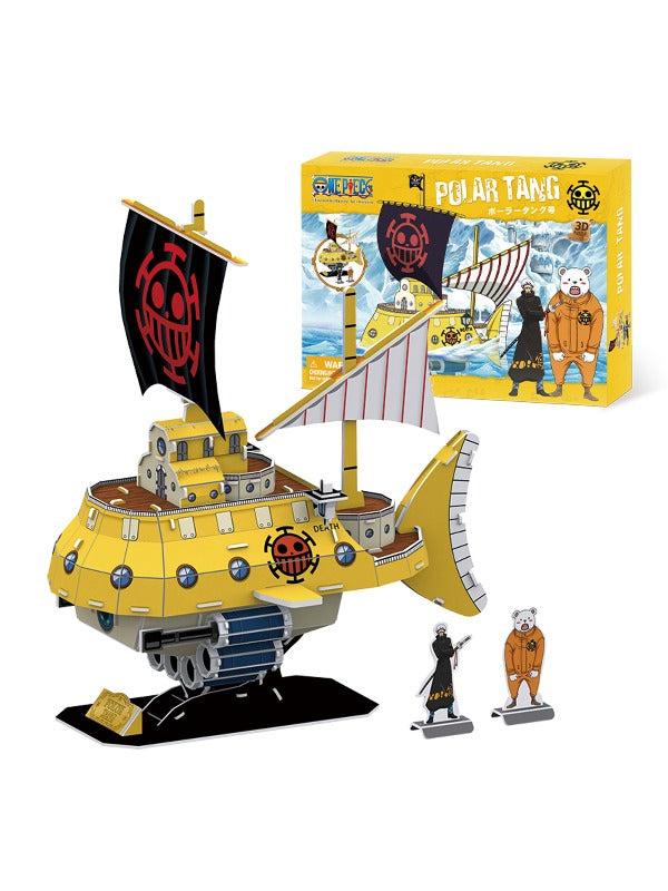 CubicFun 3D Puzzle One Piece Trafalgar-Law Submarine
