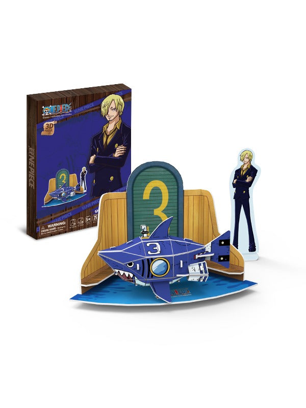 CubicFun 3D Puzzle Sanji Shark Submerge III