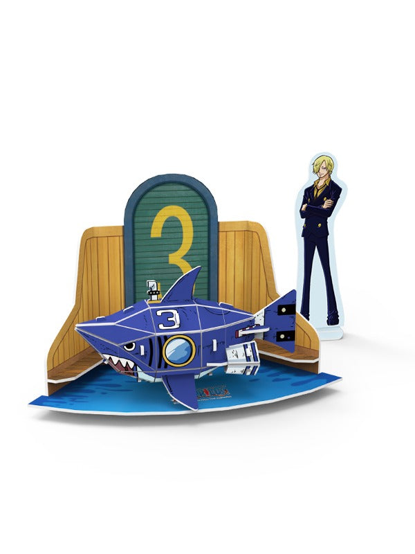 CubicFun 3D Puzzle Sanji Shark Submerge III 2