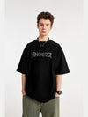 "DANGEROUS" Puffer Print T-Shirt in Black Color - THIS IS FOR HIM