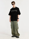 "DANGEROUS" Puffer Print T-Shirt in Black Color - THIS IS FOR HIM