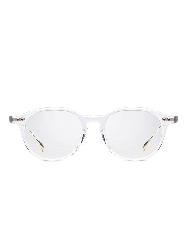 DITA ASH Optical in Crystal Clear-Yellow Gold Color 2