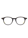 DITA ASH Optical in Matte Black-Yellow Gold Color 2