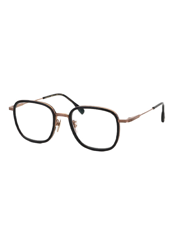 DITA AVIATIA FIVE Optical in Black Obsidian-Brushed Gold Color